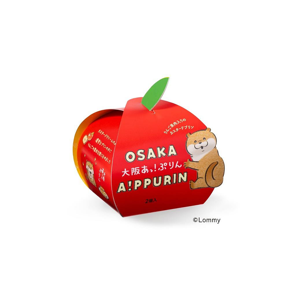 TORAKU Osaka Apple Pudding 2pcs 1 each