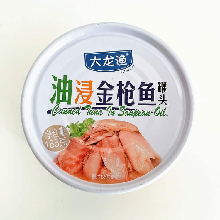 金枪鱼罐头油浸香辣鱼肉185g*1 185 克