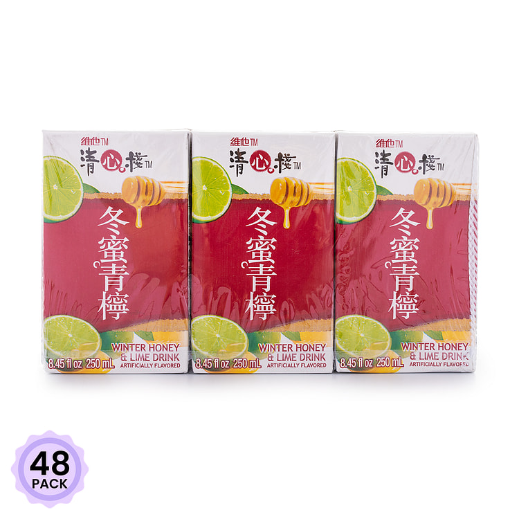 维他 清心栈 冬蜜青柠 250 毫升*48 包