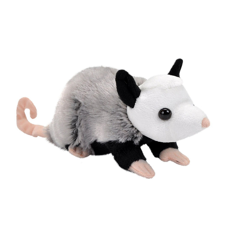 Pocketkins Eco Opossum Stuffed Animal - 5" Default