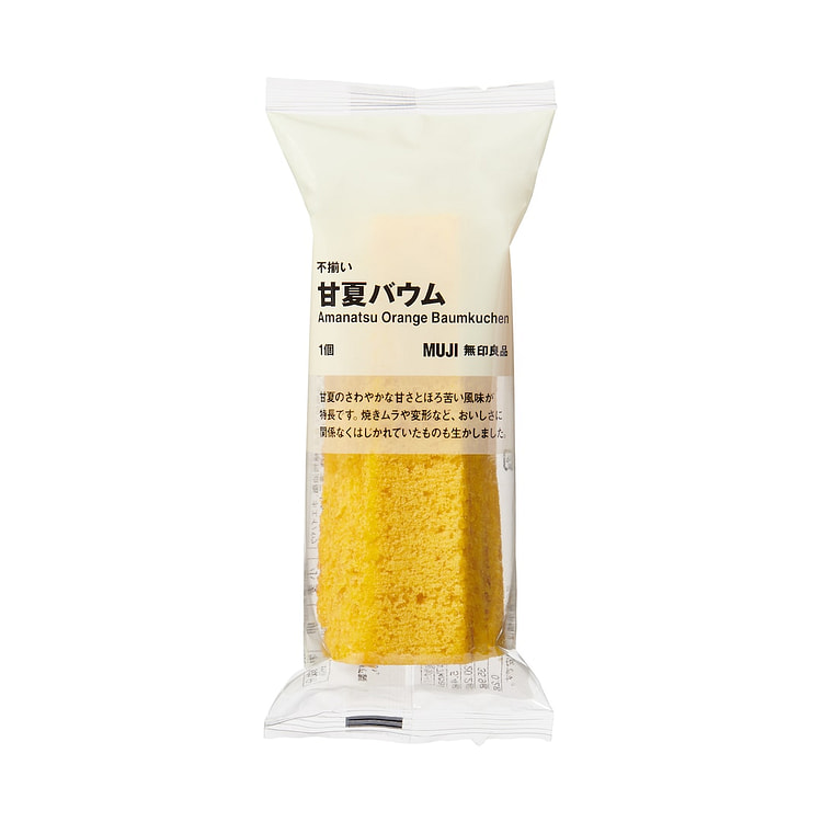 Muji Orange Baumkuchen 1pc 1 each