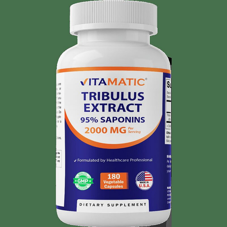 男士专用蒺藜胶囊 - 2000 毫克 - 180