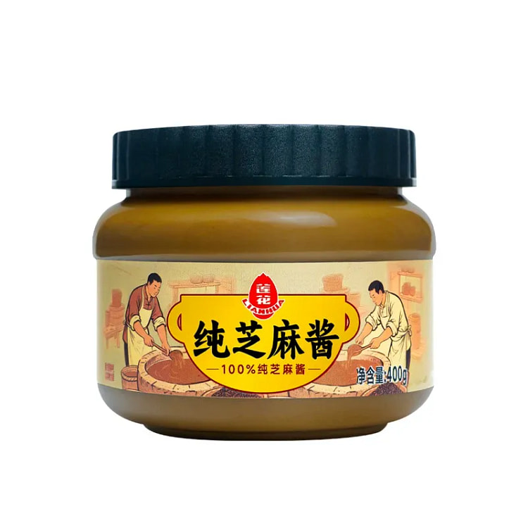 莲花纯芝麻火锅蘸酱 400g*1 罐 400 克
