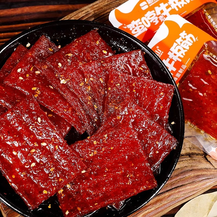 Vegetarian beef tendon 10 packs spicy gluten Hunan