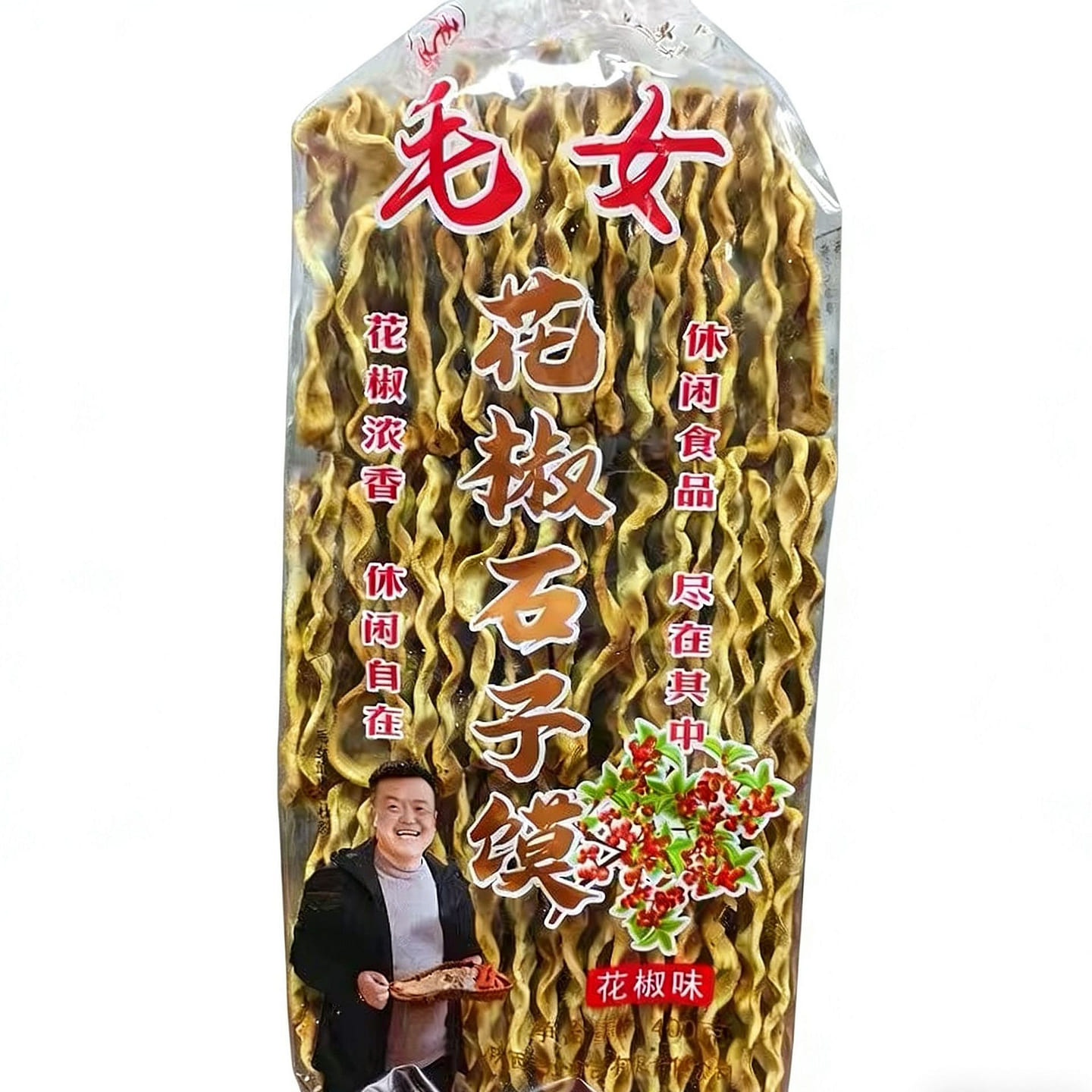 毛女 花椒味石子馍 400g 400 克