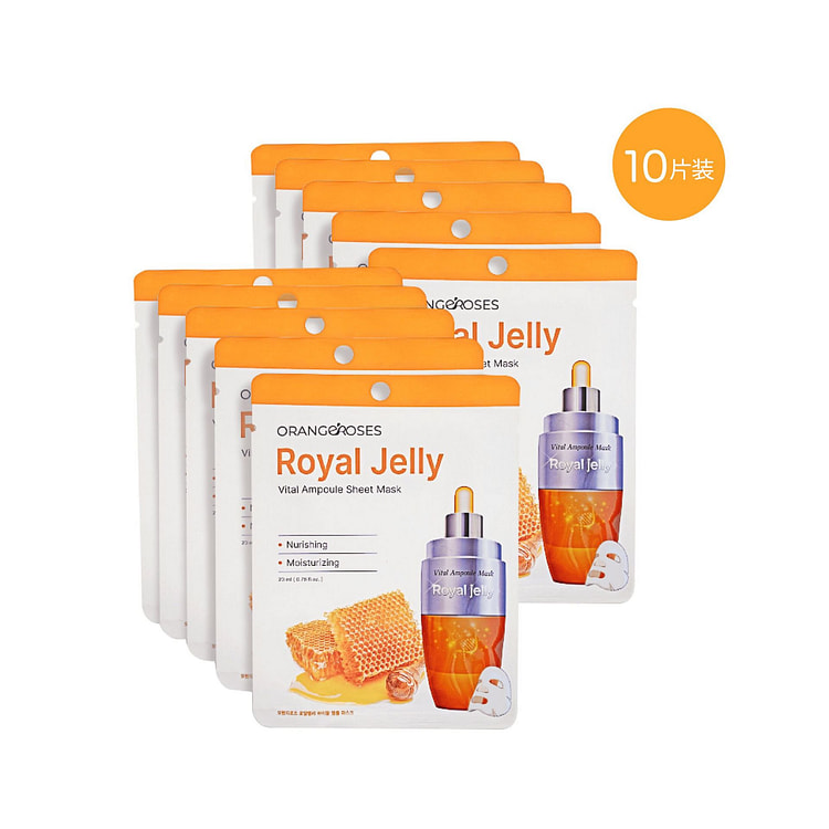 ORANGEROSES Royal Jelly Sheet Mask x