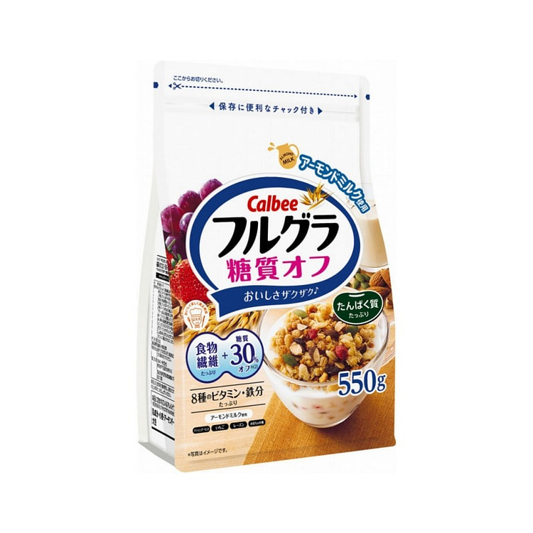 卡乐比  25%减糖 风味水果麦片 550g