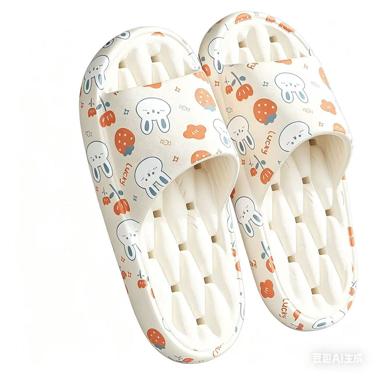 Bathroom anti slip women’s slippers size 40-41/1 p 1 each