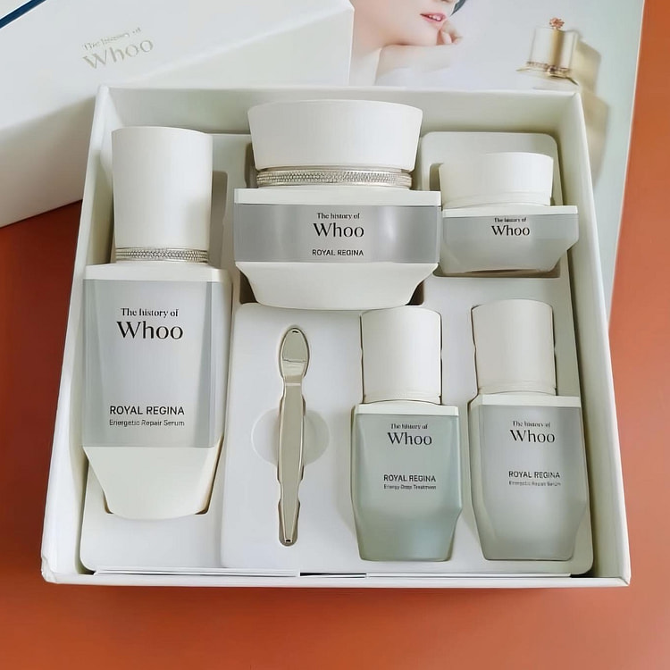 Whoo Royal Regina高级肌肤修复套装 1 盒