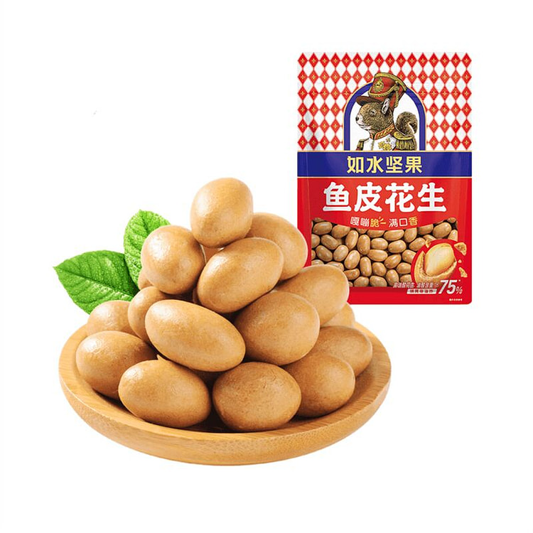 如水 鱼皮花生 200g 【下酒零食NO.1】 1 包