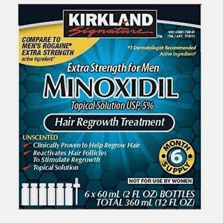 Kirkland Signature Minoxidil 5% Hair Regrowth 12 oz