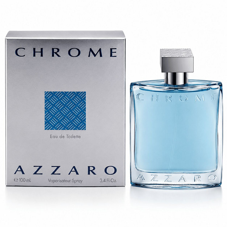 Chrome by Azzaro  Cologne for Men New In 1 box