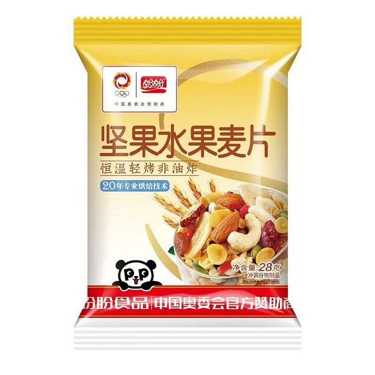 Panpan nut and fruit cereal 28g*2 packs 56 g