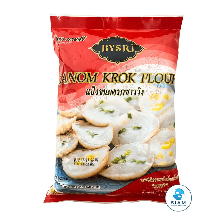 Bysri Kanom Krok Flour (Thai Coconut Pudding Mix) 2.2 lb