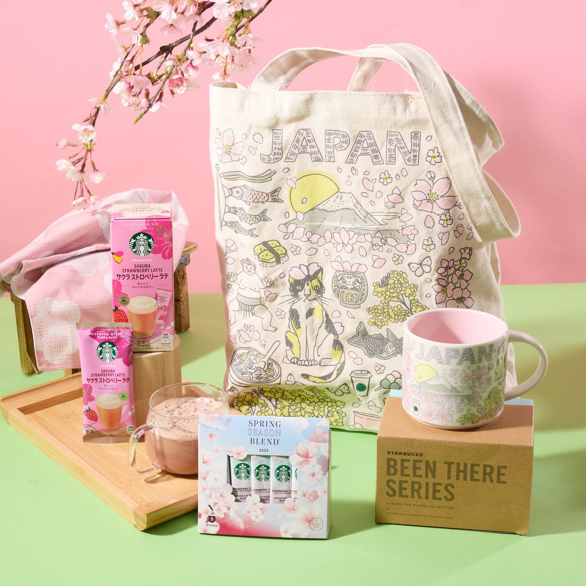 Get Starbucks Japan Sakura Lucky Bag Delivered | Weee! Asian Market