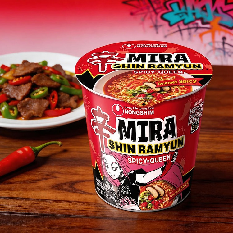 Nongshim KPop Shin Ramen Spicy Beef - 95g 95 g