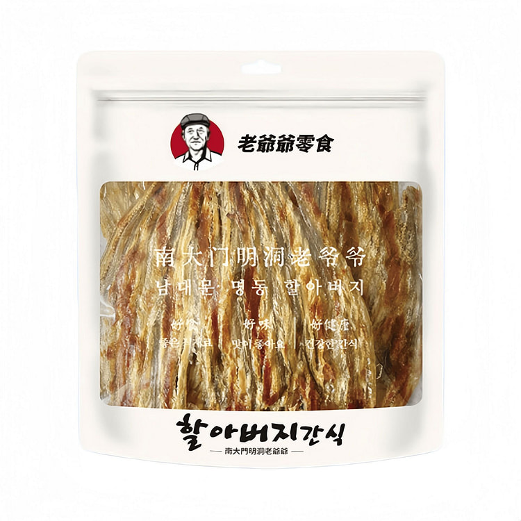 南大门明洞老爷爷 烤鳗鱼片解馋海鲜 180g*1袋 180 克
