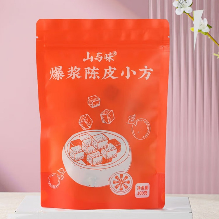 山与味爆浆陈皮软糖100g*1袋 100 克