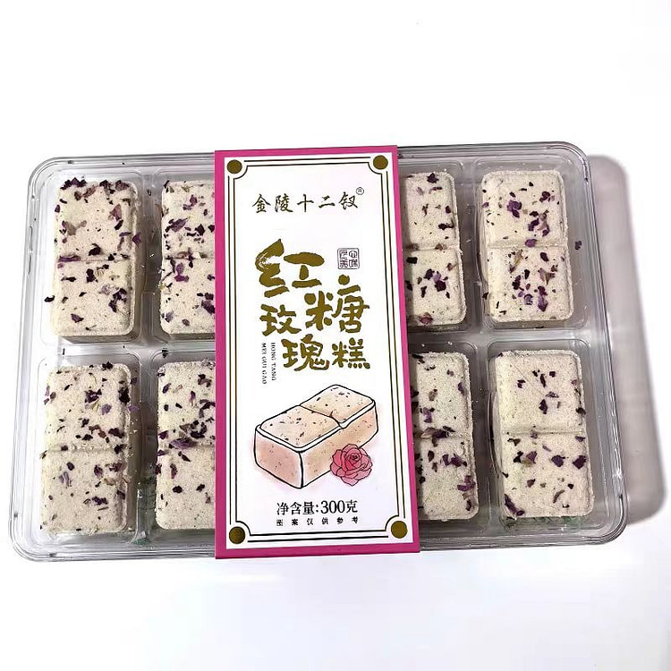 Red Sugar Rose Rice Cake 300g*1 box 1 box
