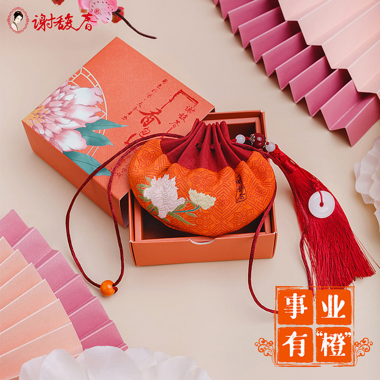 Xiefuchun Orange Woody Scented Sachet