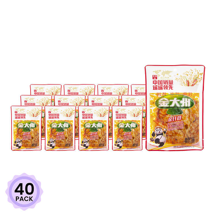 金大州 香辣金针菇 55 克*40 包