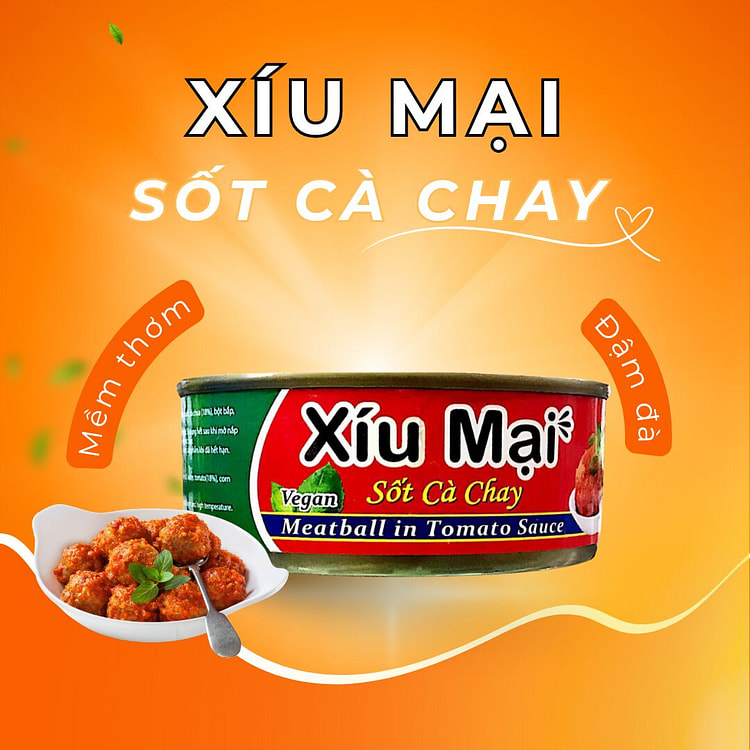 番茄酱素食肉丸