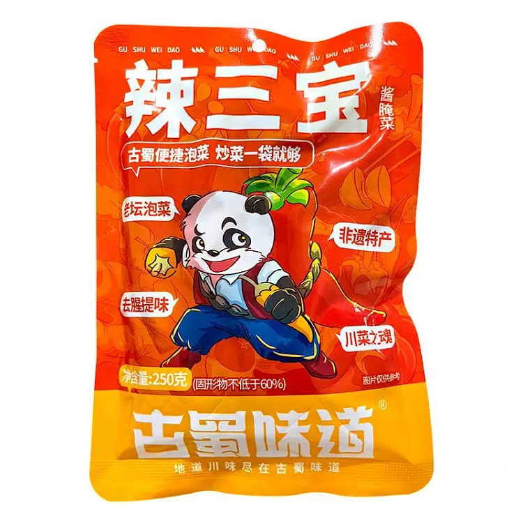 Sichuan style spicy three treasures 250g * 1 250 g