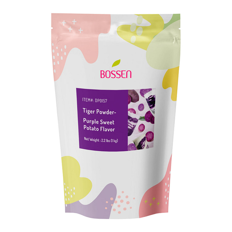 Bossen Tiger Powder - Purple Sweet Potato Flavor 2.2 lb Bag