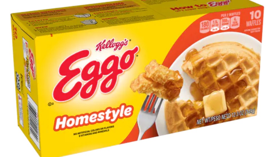 Eggo Homestyle Waffles, Frozen Weee!