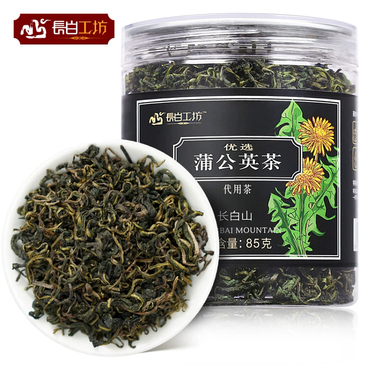 野生蒲公英茶85g*1罐 特级长白山茶叶