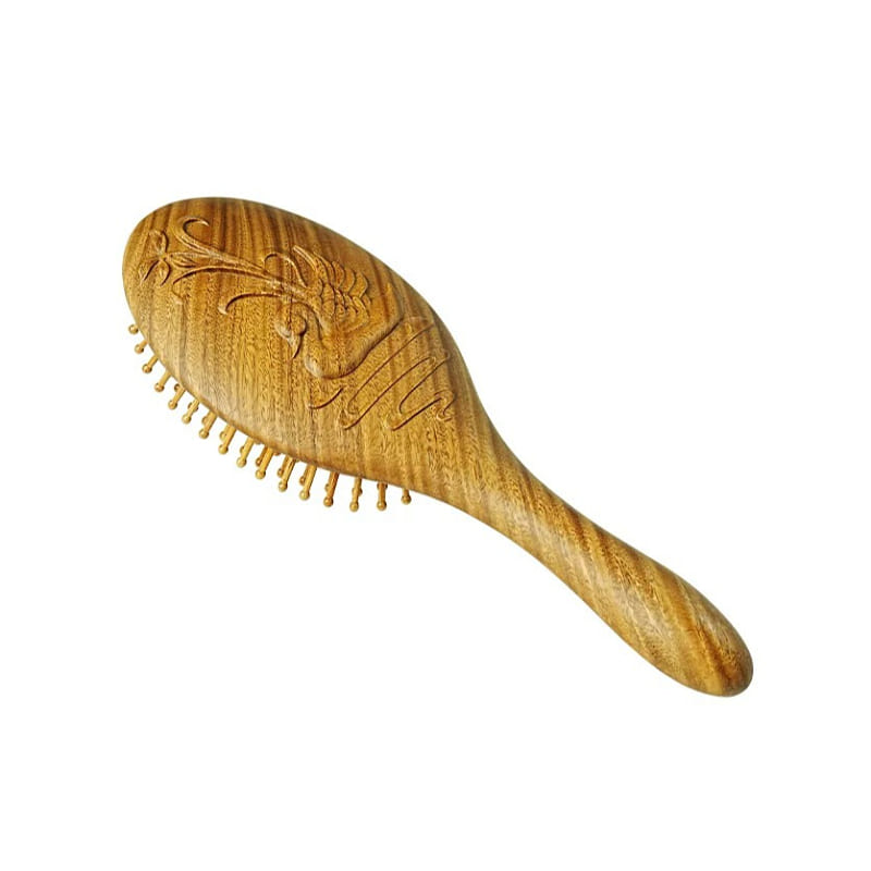 Green Sandalwood Air Cushion Comb Feather 223*78mm 1 box