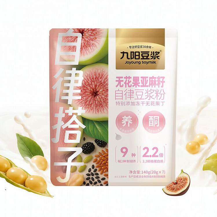 Joyoung Fig & Flaxseed Soymilk Powder 140g 140 g