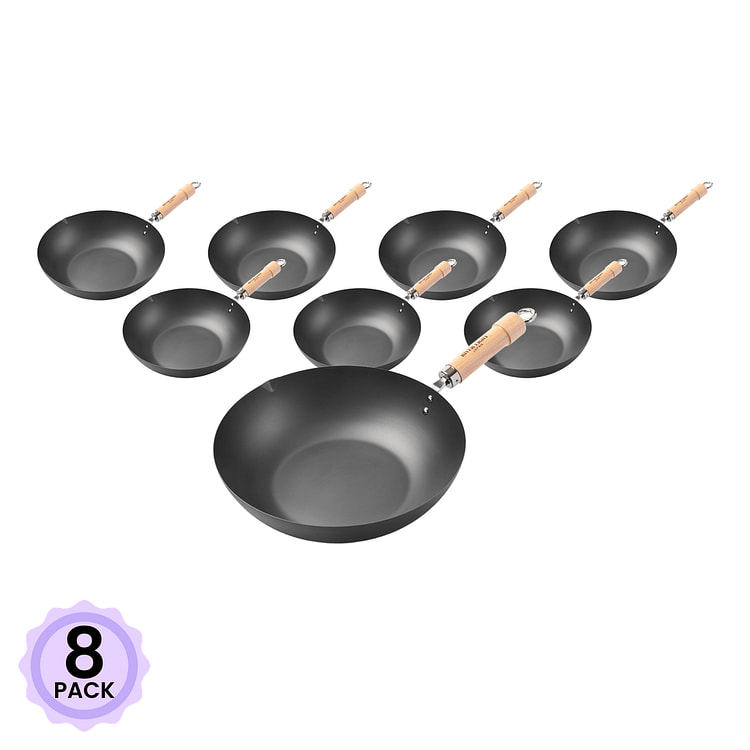 River Light Japan Deep Frying Pan 30cm 1 count*8 pack