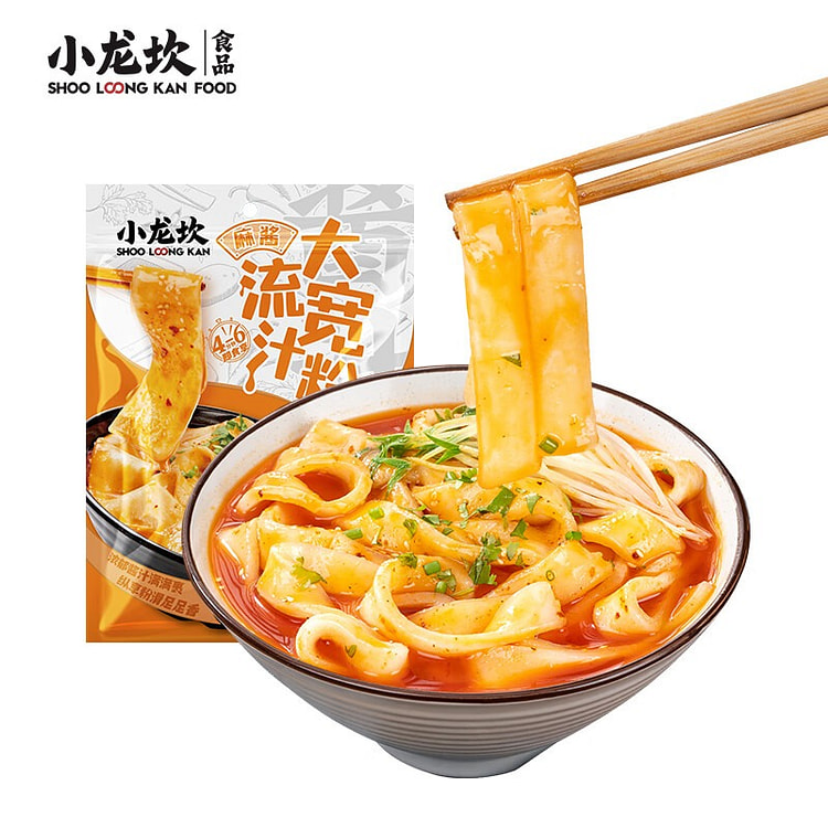 小龙坎 麻酱流汁宽粉 特产火锅川粉非油炸方便速食 266 克