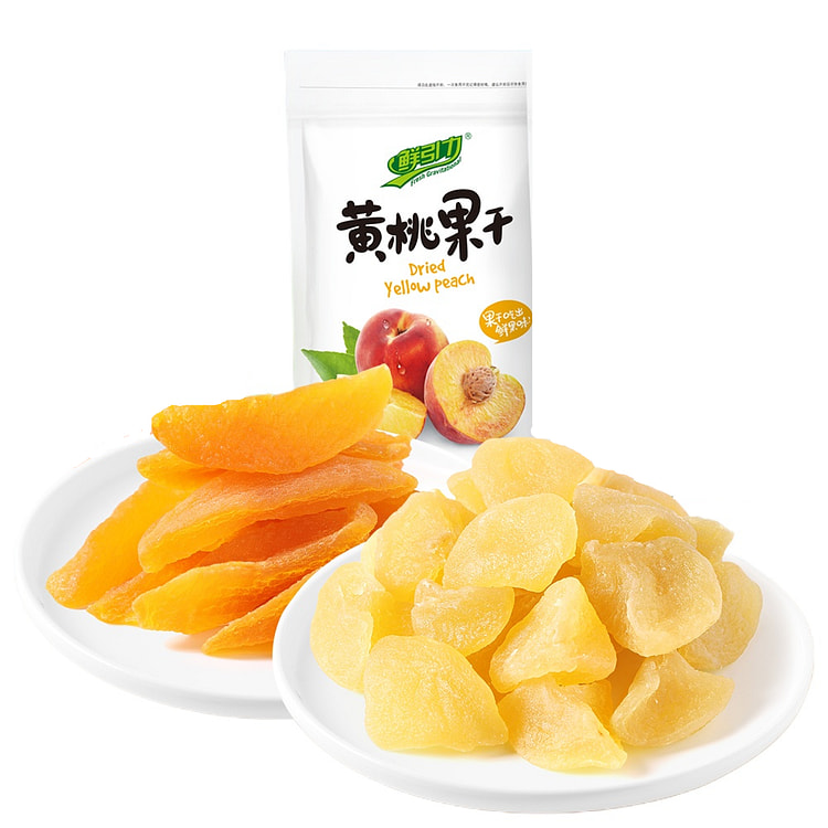 Fresh Gravity Dried Peach Fruit, Preserved Fruit, Dried Fruit, 108g * 1 Pac