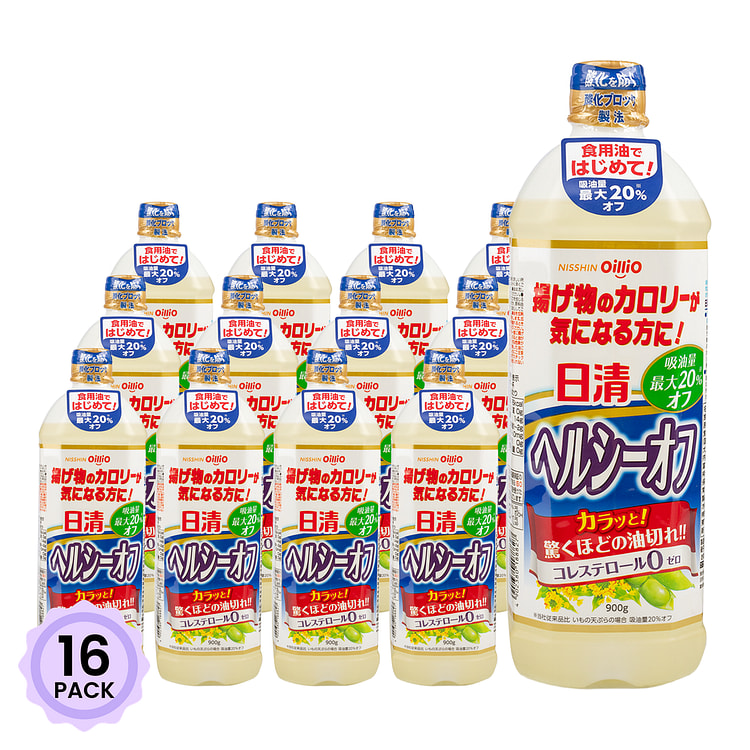 Nissin Canola Oil Healthy 900 毫升*16 包