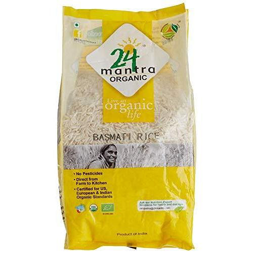 24 Mantra Organic Basmati Rice 2 lb