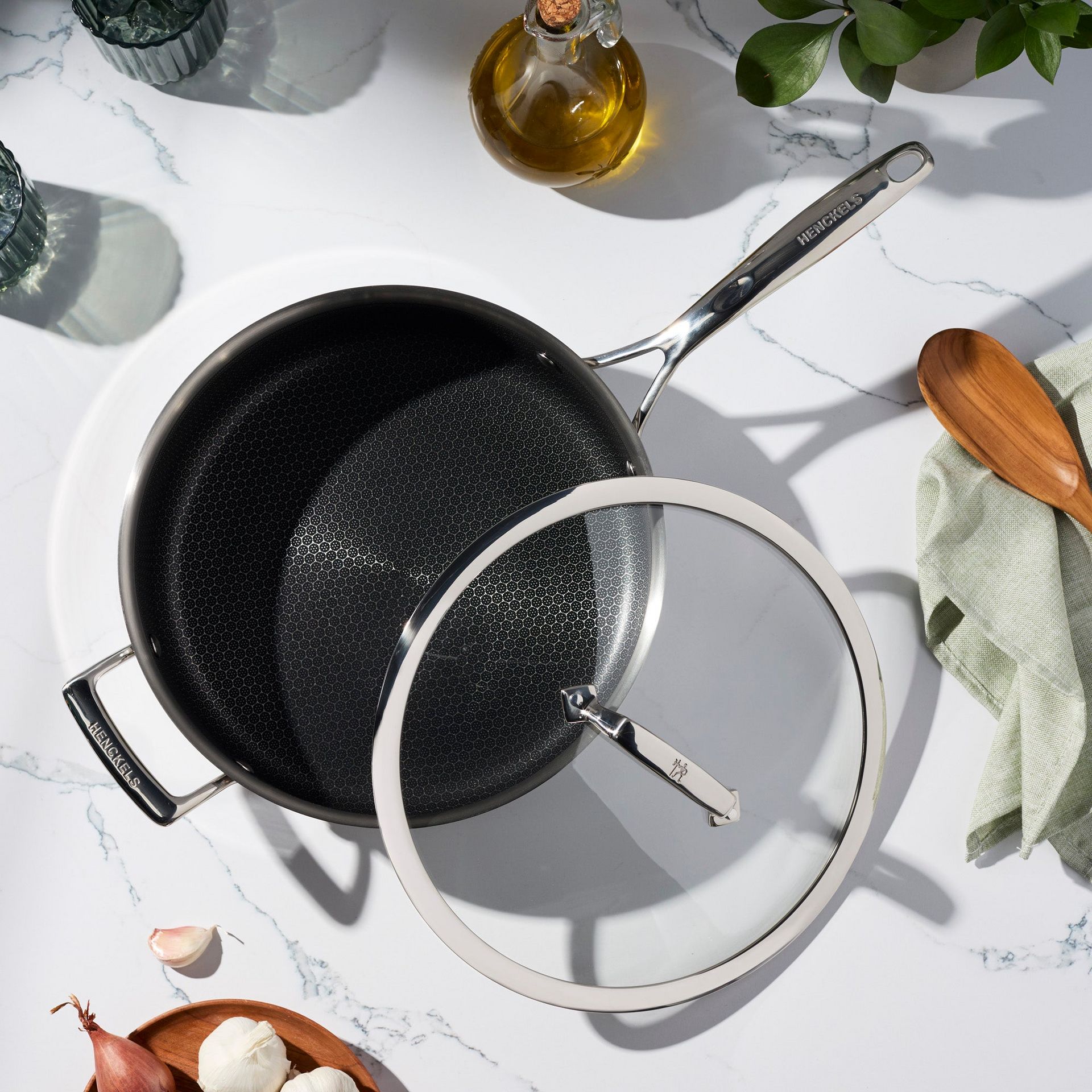 Henckels Paradigm 4-qt Stainless Steel Saute Pan 1 each