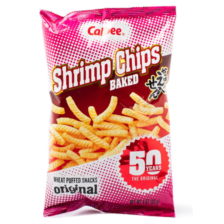 Calbee Shrimp Chip Baked 4oz 1 ส่วน