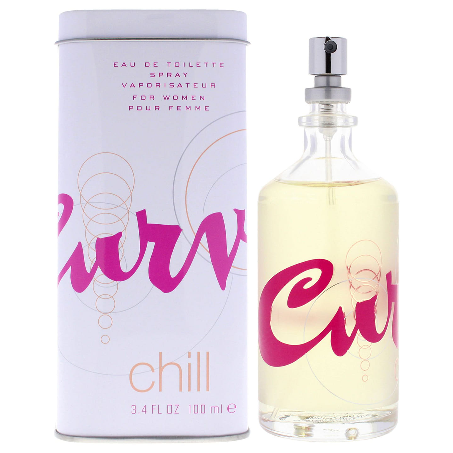 Curve Chill by Liz Claiborne for Women – 3.4 oz 3.4 oz