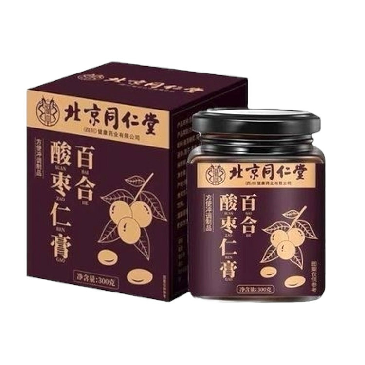 同仁堂 茯苓桑葚酸枣仁膏 300g 安神养心 去湿 补肾