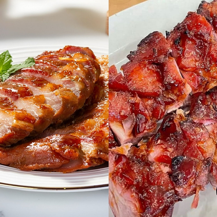 Combo roast pork rib and pork 400 g