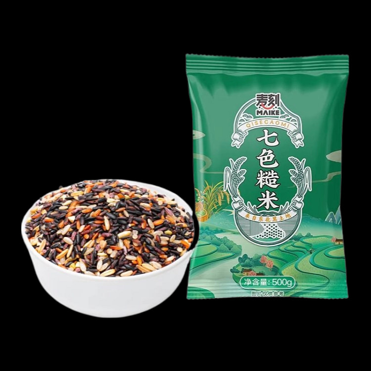 Seven colors brown rice 500g *1 bag