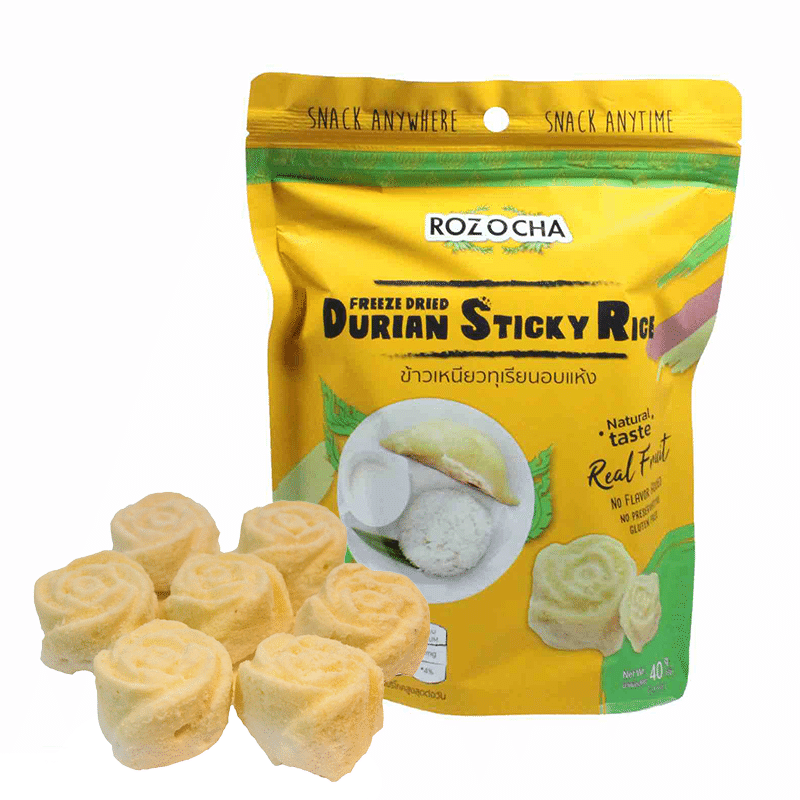 Rozocha Freeze Dried Durian Sticky Rice 40 g