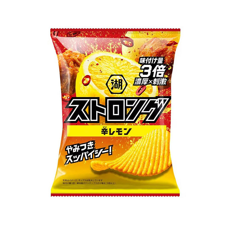 Koikeya STRONG Spicy Lemon Potato Chips 53g 53 g