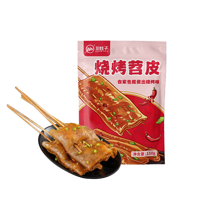 川娃子烧烤苕皮川娃子烧烤苕皮5张150g*1袋