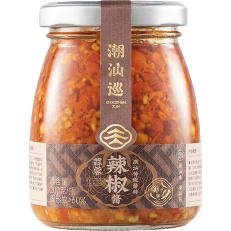 潮汕巡蒜蓉辣椒酱200g 1 瓶