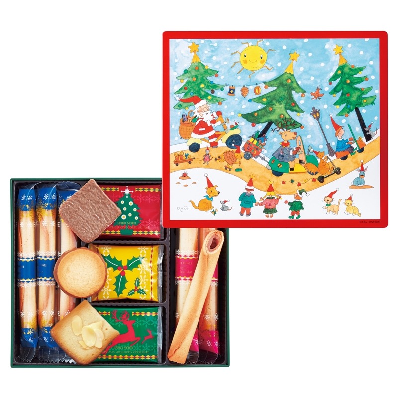 Get Japan Delivery Yokumoku Christmas limited Assorted Cookies