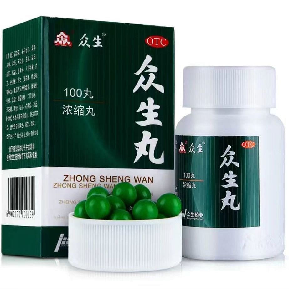 ZHONG SHENG Zhong Sheng Wan 100 pills 1 box