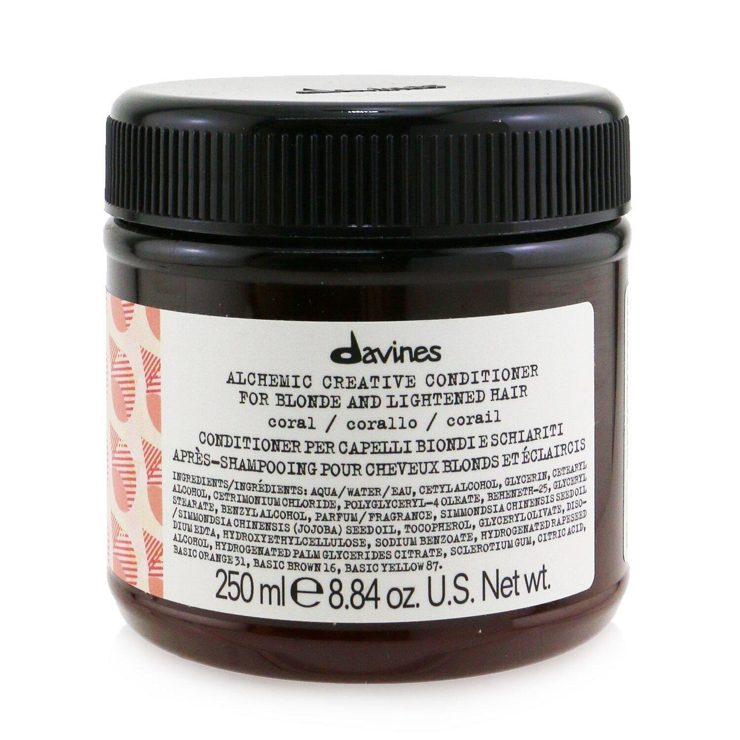 Davines Alchemic Creative Conditioner – # Coral (For Blonde and Lightened Hair) 250ml/8.84oz 250 ml
